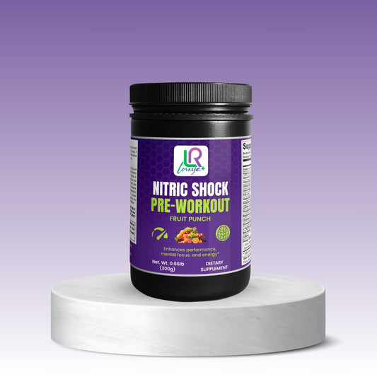 Nitric Shock Pre-Workout Powder (Fruit Punch)